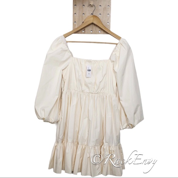 ANTHROPOLOGIE MARIA TUNIC DRESS IN IVORY - Picture 7 of 10